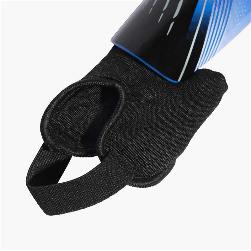 adidas Junior Jude Bellingham Match Shin Guards Black/Royal Blue/Glow Blue