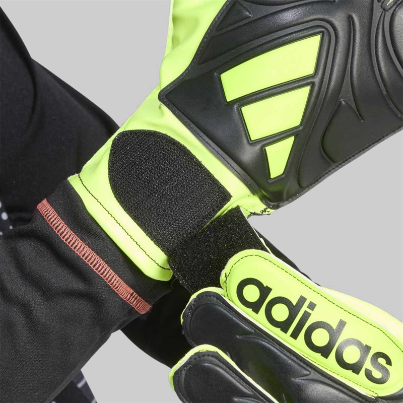 adidas Copa Club Goalkeeper Gloves Black/Lucid Lemon/Lucid Lemon