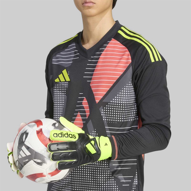 adidas Copa Club Goalkeeper Gloves Black/Lucid Lemon/Lucid Lemon