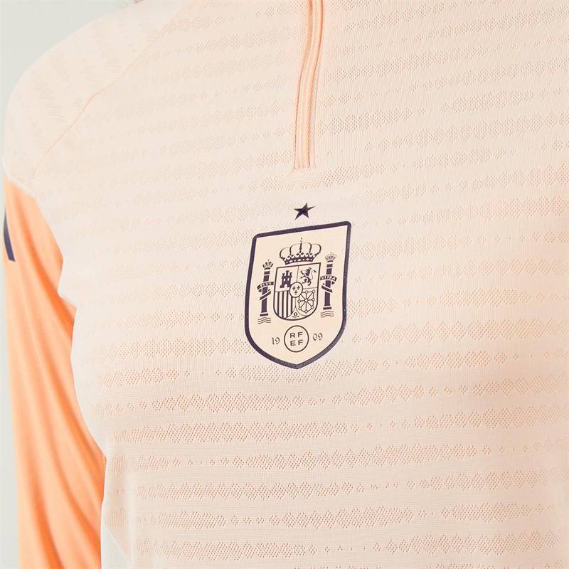 adidas Womens FEF Spain Tiro 25 Pro Training Top Blue/Pink