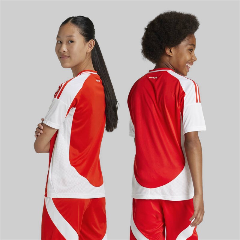 adidas Junior UNB 1. FC Union Berlin 24/25 Home Jersey Vivid Red/White