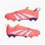 adidas Junior Predator League Laceless Coral Blaze Pack FG/MG Firm/Multi Ground Football Boots Signal Coral/Cloud White/Beam Orange