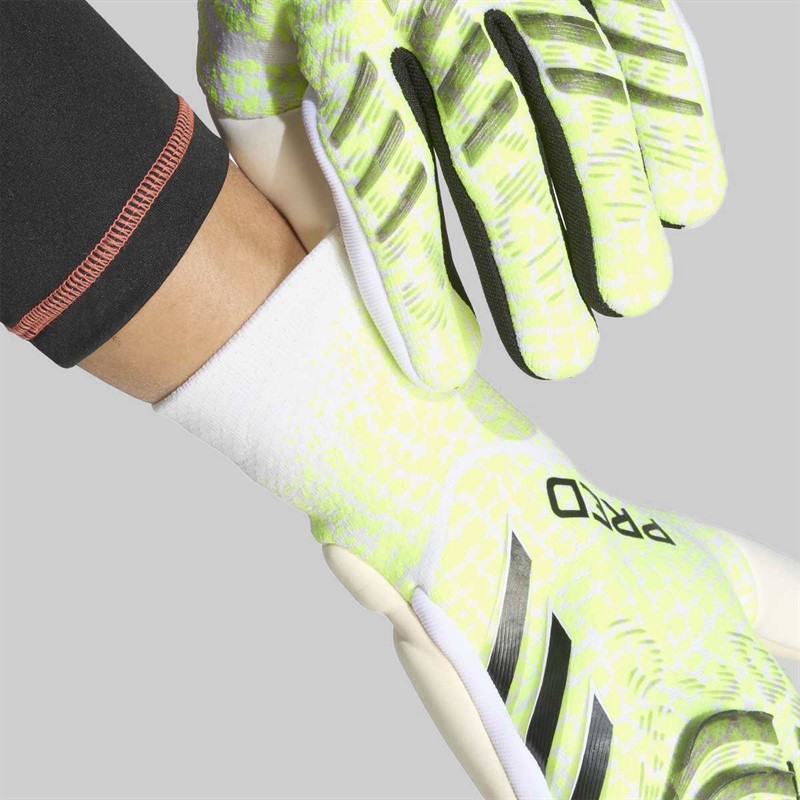 adidas Predator Pro Promo PC Goalkeeper Gloves Lucid Lemon/White/Black