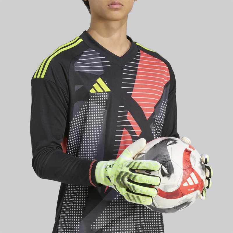 adidas Predator Pro Promo PC Goalkeeper Gloves Lucid Lemon/White/Black