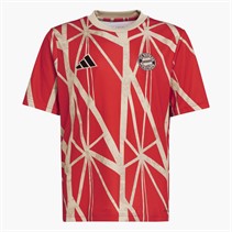 adidas Junior FCB FC Bayern 24/25 Pre-Match Jersey Red