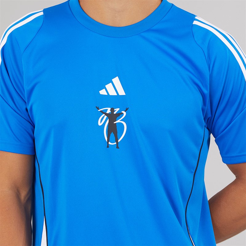 adidas Mens Jude Bellingham Training Jersey Glow Blue