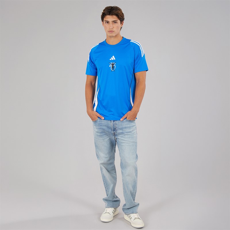 adidas Mens Jude Bellingham Training Jersey Glow Blue