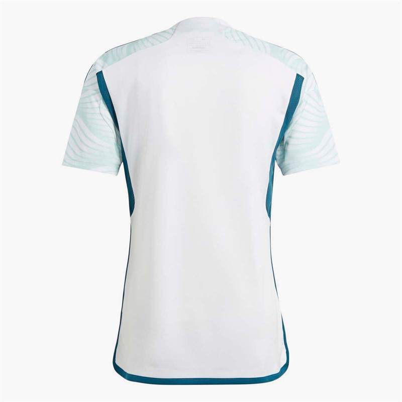 adidas Mens FFBH Bosnia 2022 Away Jersey White