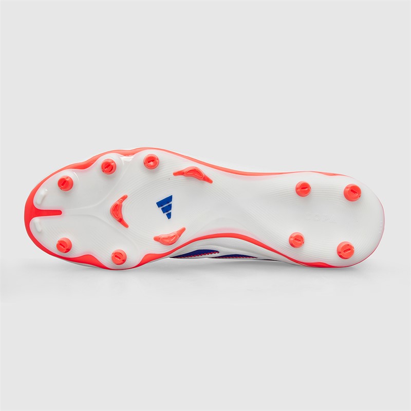 adidas Copa Pure 3 Club Coral Blaze Pack FG/MG Firm/Multi Ground Football Boots Off White/Lucid Blue/Signal Coral