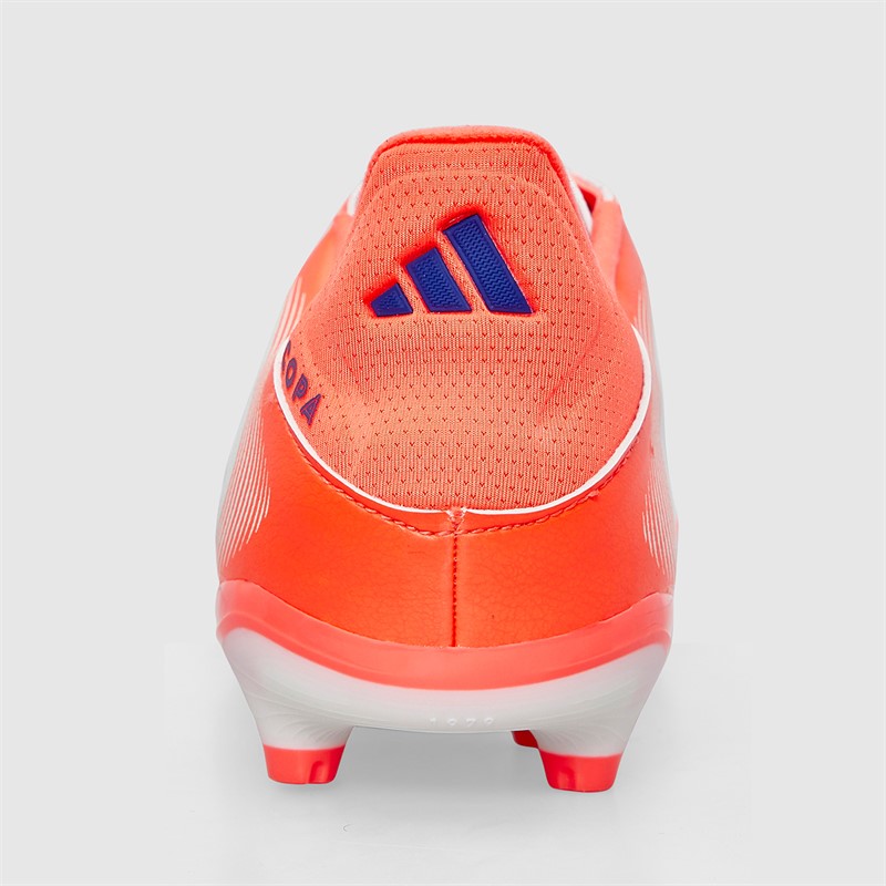 adidas Copa Pure 3 Club Coral Blaze Pack FG/MG Firm/Multi Ground Football Boots Off White/Lucid Blue/Signal Coral