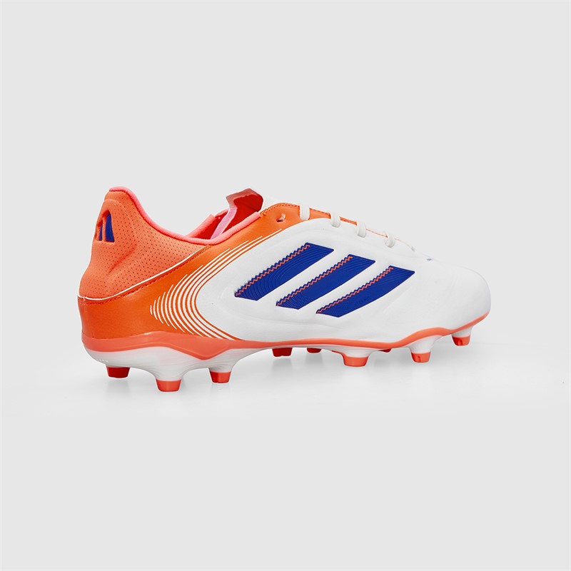 adidas Copa Pure 3 Club Coral Blaze Pack FG/MG Firm/Multi Ground Football Boots Off White/Lucid Blue/Signal Coral