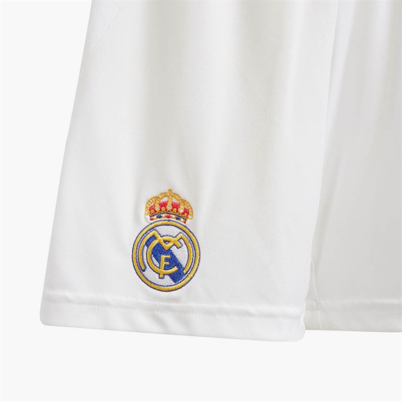 adidas Junior RMCF Real Madrid 24/25 Home Kit White