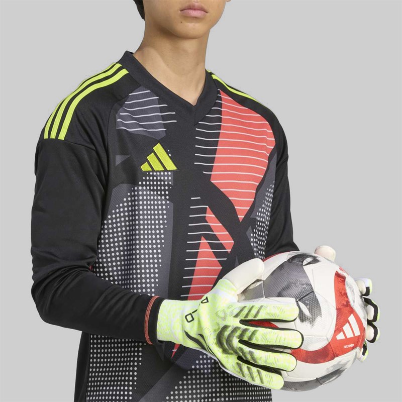 adidas Predator Pro Goalkeeper Gloves Lucid Lemon/White/Black