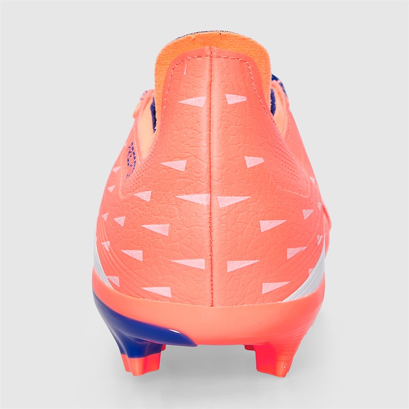 adidas Mens Predator League Fold-Over Tongue Coral Blaze Pack FG/MG Firm/Multi Ground Football Boots Signal Coral/Cloud White/Beam Orange