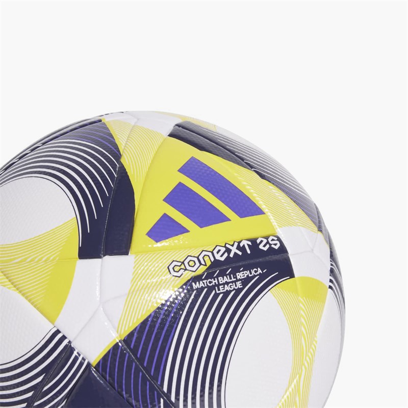adidas Conext 25 League Match Football (FIFA Quality Certified) White/Yellow/Pantone