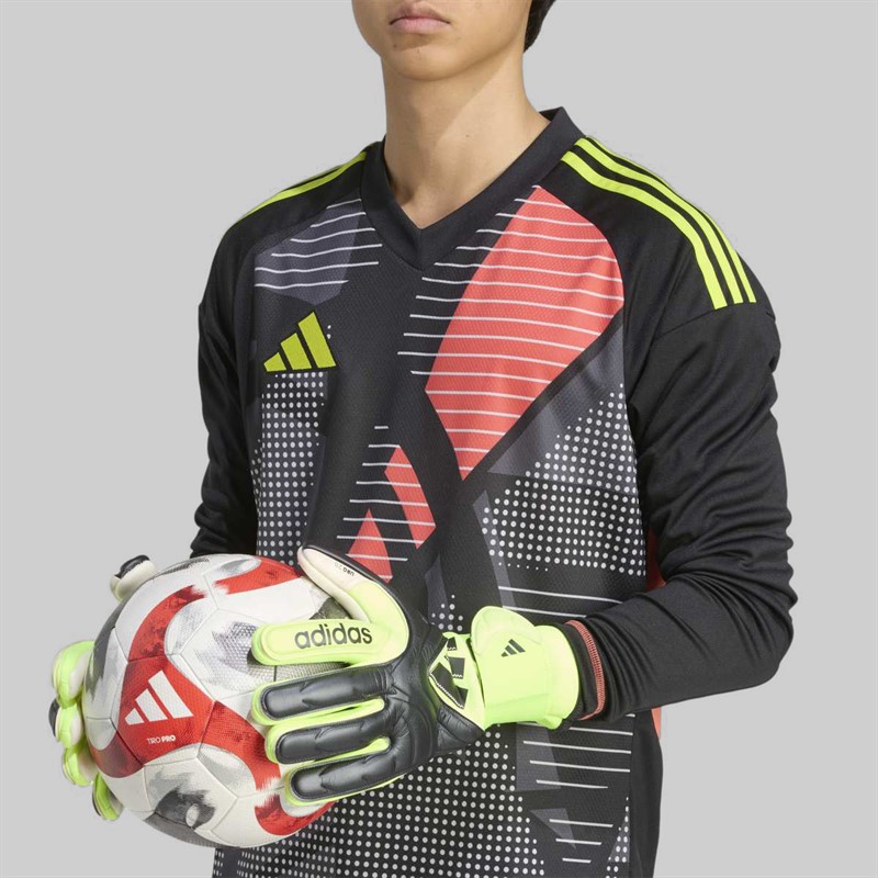 adidas Copa Pro Goalkeeper Gloves Black/Black/Lucid Lemon