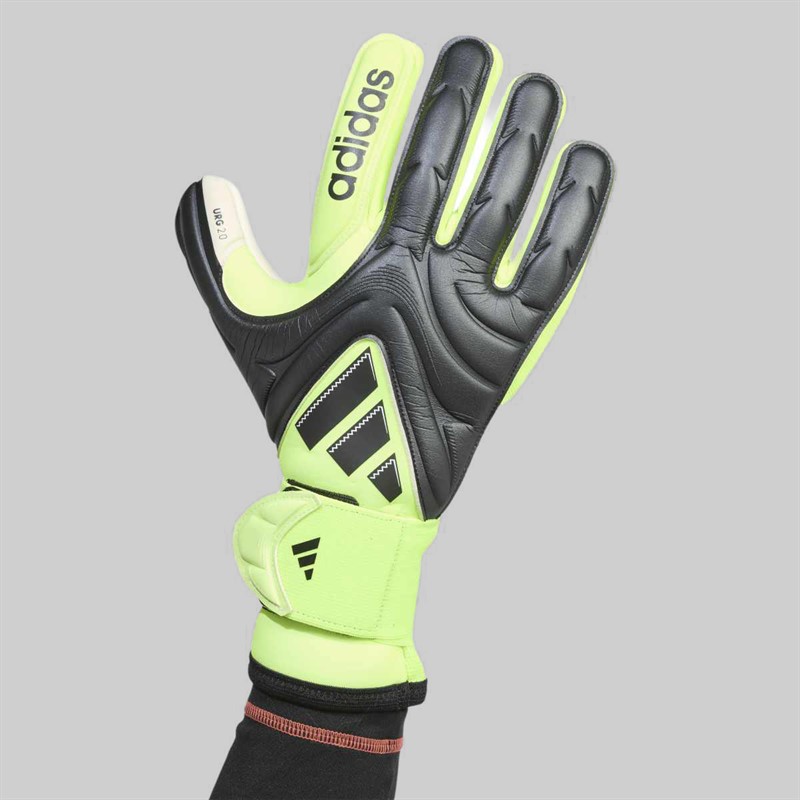 adidas Copa Pro Goalkeeper Gloves Black/Black/Lucid Lemon