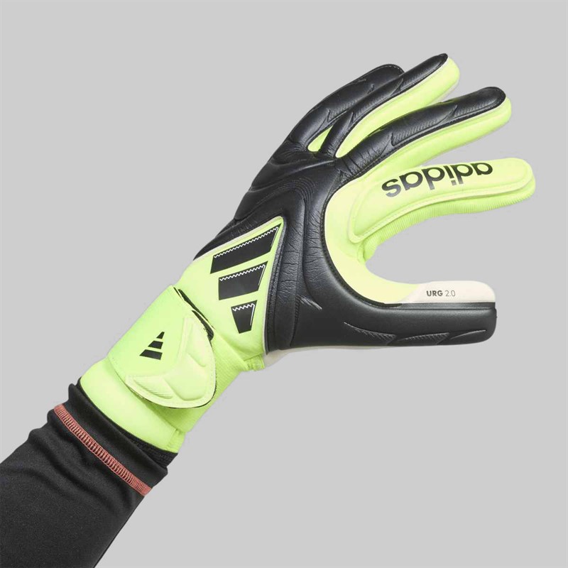 adidas Copa Pro Goalkeeper Gloves Black/Black/Lucid Lemon