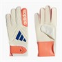 adidas Junior Copa Club Goalkeeper Gloves Off White/Lucid Blue/Signal Coral