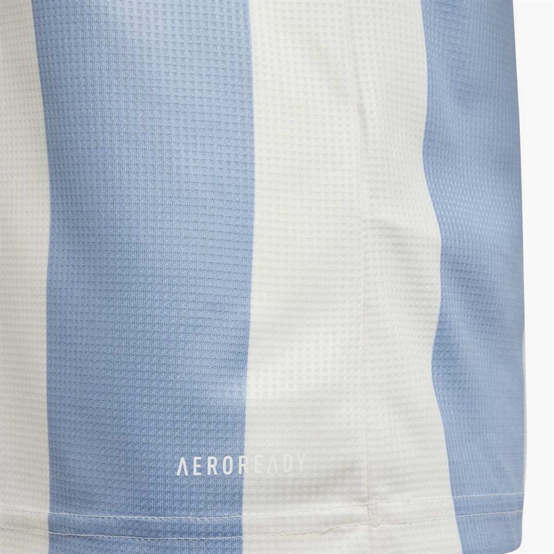 adidas Junior AFA Argentina 24/25 50th Anniversary Jersey Ambient Sky/Cloud White