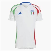 adidas Mens FIGC Italy 2024 Away Jersey White
