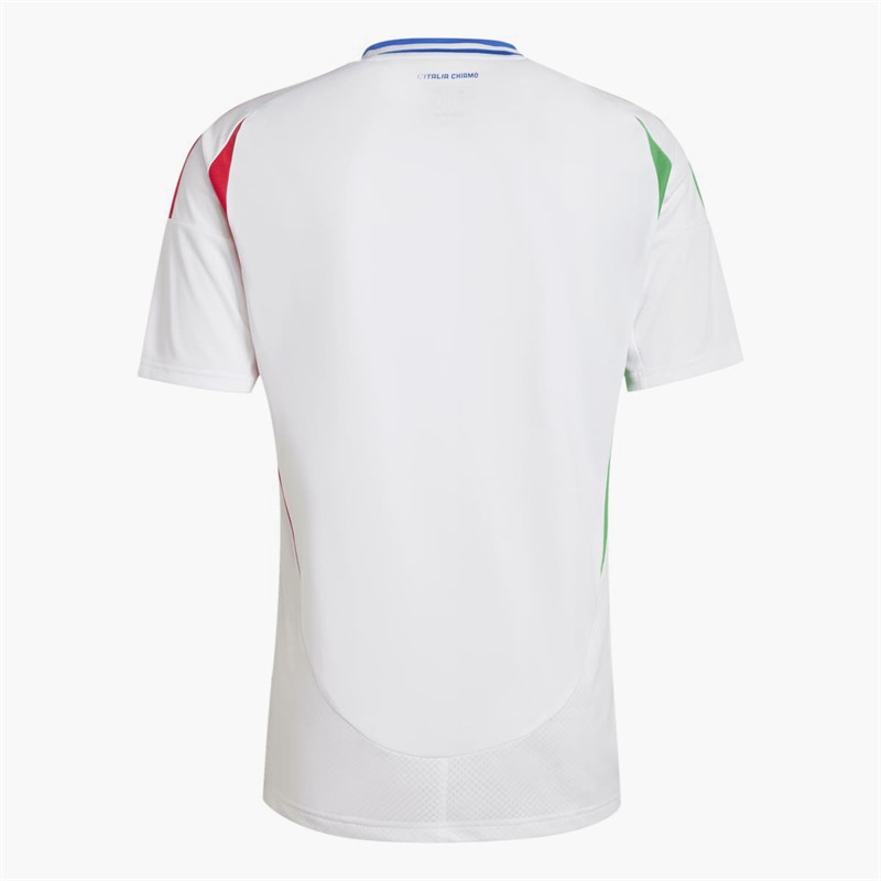 adidas Mens FIGC Italy 2024 Away Jersey White