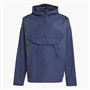 adidas Mens JFC Juventus Seasonal Half Zip Windbreaker Legand Ink