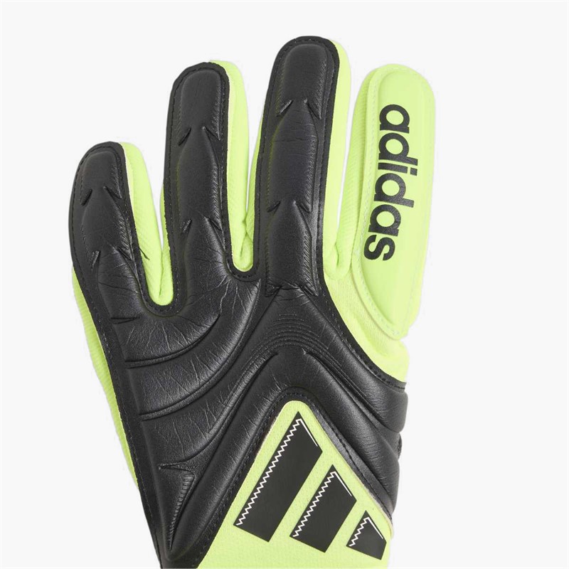 adidas Junior Copa Pro Goalkeeper Gloves Black/Black/Lucid Lemon