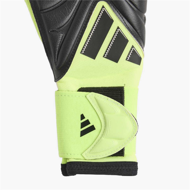 adidas Junior Copa Pro Goalkeeper Gloves Black/Black/Lucid Lemon
