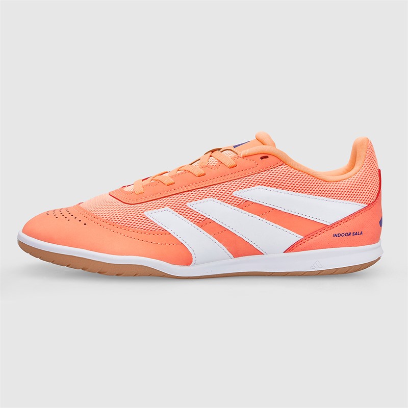 adidas Mens Predator Club Coral Blaze Pack IN Indoor Sala Football Boots Signal Coral/Cloud White/Beam Orange