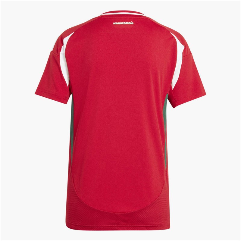 adidas Womens HFF Hungarian FF Home Jersey Team Victory Red/White/Collegiate Green