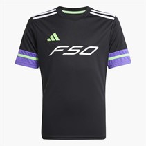 adidas Junior F50 Jersey Black/Purple Rush