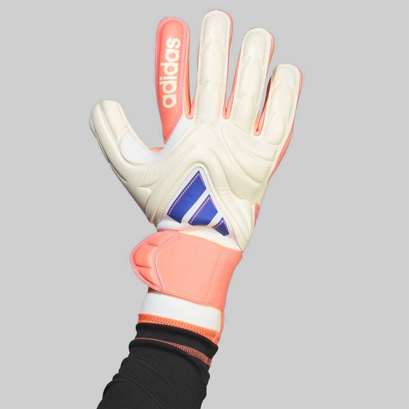 adidas Copa Pro Promo PC Goalkeeper Gloves Off White/Lucid Blue/Signal Coral