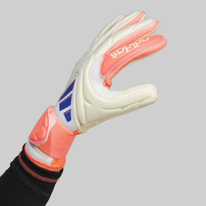 adidas Copa Pro Promo PC Goalkeeper Gloves Off White/Lucid Blue/Signal Coral