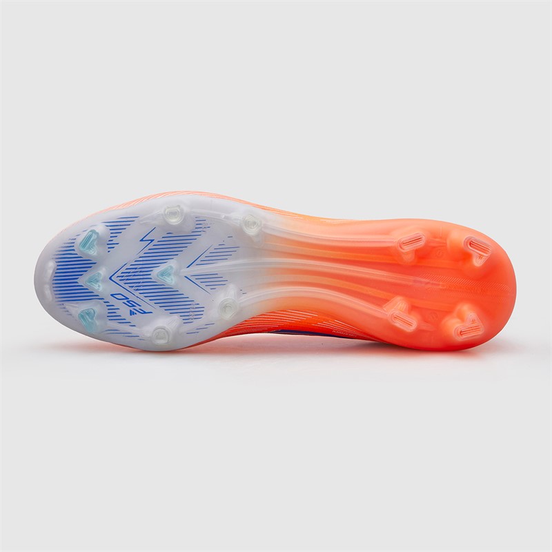 adidas Mens F50 Pro Coral Blaze Pack FG Firm Ground Football Boots Beam Orange/Lucid Blue /Cloud White Beam Orange/Lucid Blue/Cloud White