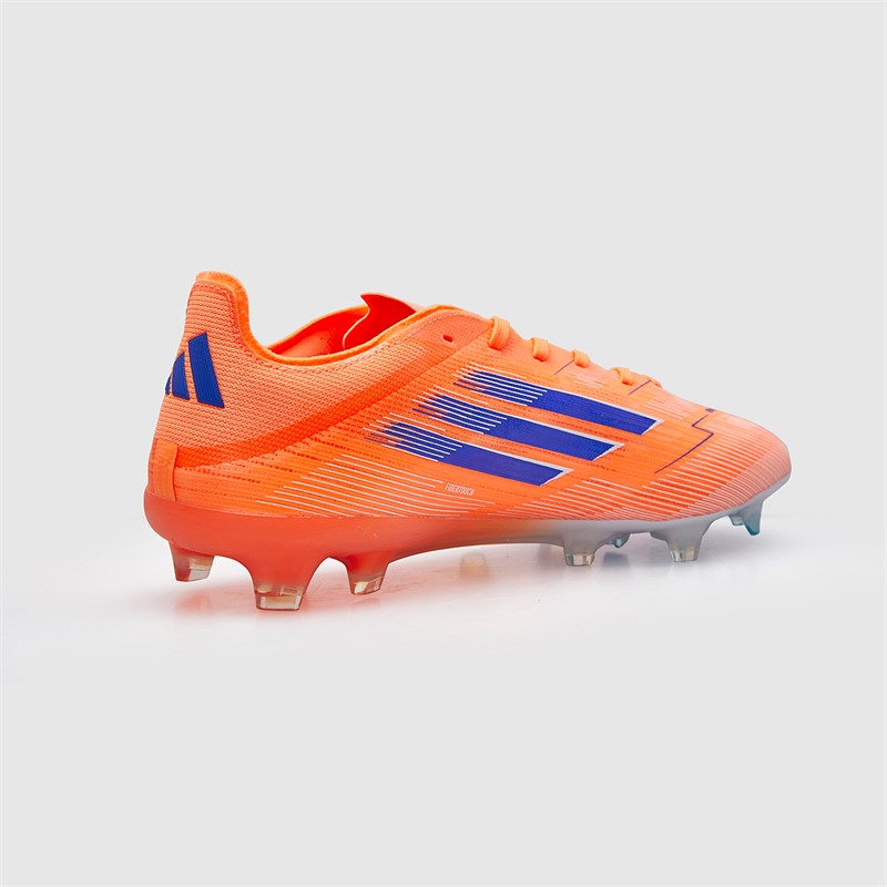 adidas Mens F50 Pro Coral Blaze Pack FG Firm Ground Football Boots Beam Orange/Lucid Blue /Cloud White Beam Orange/Lucid Blue/Cloud White
