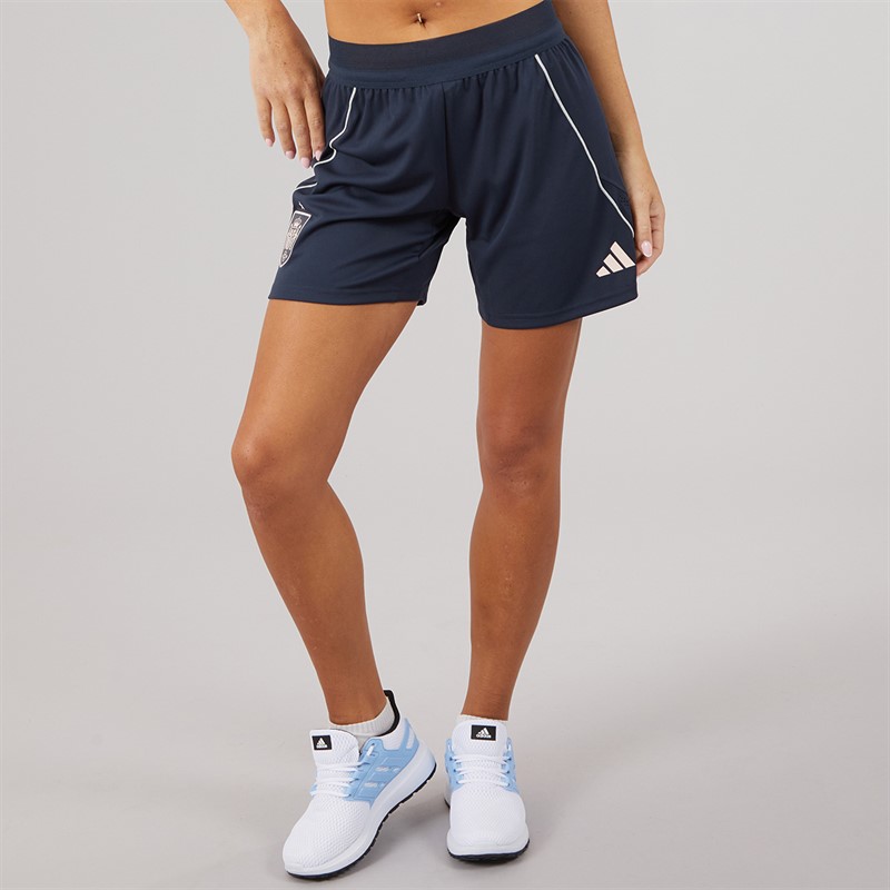 adidas Womens FEF Spain Tiro 25 Pro Training Shorts Night Navy