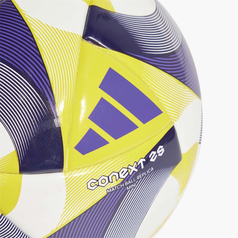 adidas Conext 25 Mini Football White/Yellow/Pantone