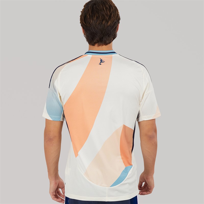 adidas Mens FEF Spain 2025 Womens Team Away Jersey Cream White
