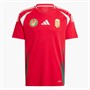 adidas Mens HFF Hungarian FF Home Jersey Team Victory Red/White/Collegiate Green