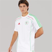 adidas Mens FAF Algeria T-Shirt White