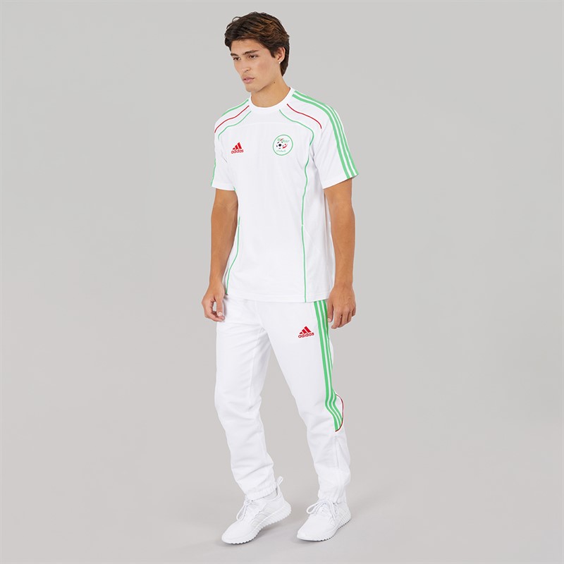 adidas Mens FAF Algeria T-Shirt White