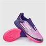 adidas Junior F50 League Laceless Lamine Yamal IN Indoor Football Boots Unity Purple/Footwear White/Lucid Lemon
