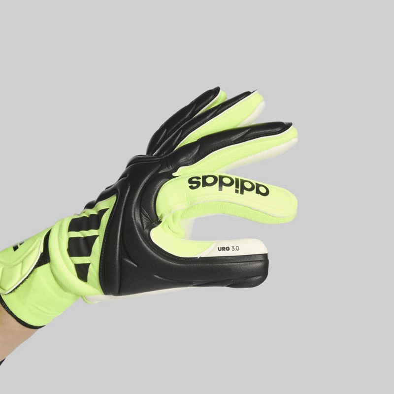 adidas Copa League Goalkeeper Gloves Black/Black/Lucid Lemon