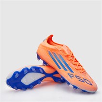 adidas Mens F50 Pro Coral Blaze Pack MG Multi Ground Football Boots Beam Orange/Lucid Blue /Cloud White Beam Orange/Lucid Blue/Cloud White