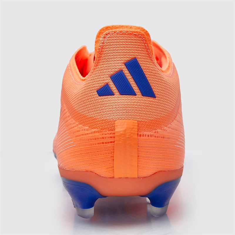 adidas Mens F50 Pro Coral Blaze Pack MG Multi Ground Football Boots Beam Orange/Lucid Blue /Cloud White Beam Orange/Lucid Blue/Cloud White