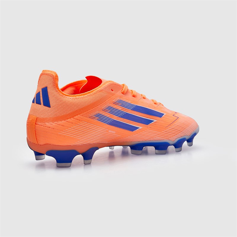 adidas Mens F50 Pro Coral Blaze Pack MG Multi Ground Football Boots Beam Orange/Lucid Blue /Cloud White Beam Orange/Lucid Blue/Cloud White