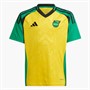 adidas Junior JFF Jamaica 2024 Home Jersey Hazy Yellow