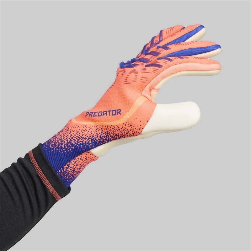 adidas Predator Pro Promo PC Goalkeeper Gloves Signal Coral/White/Lucid Blue