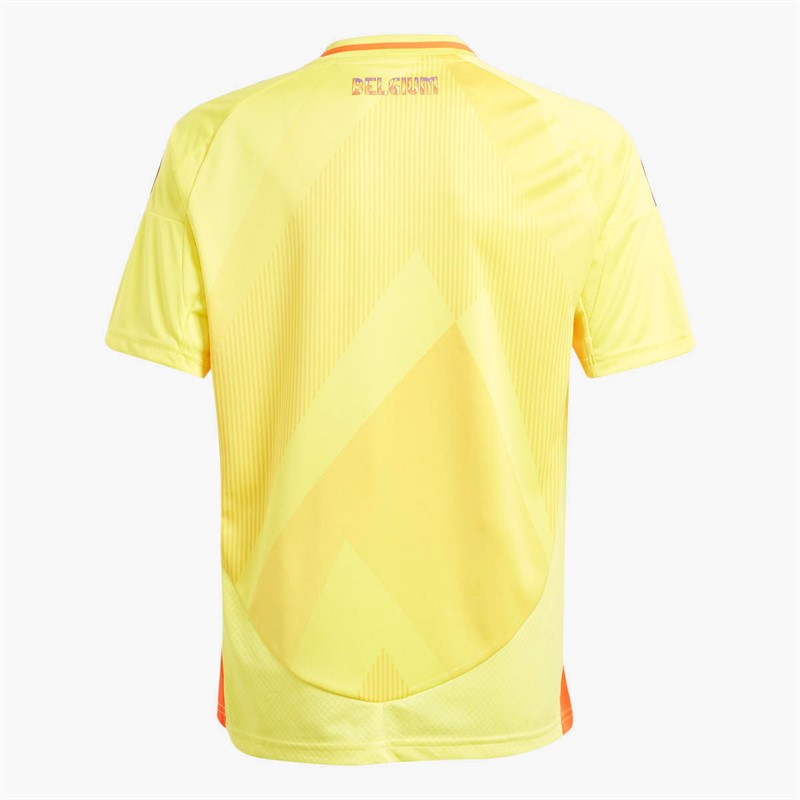 adidas Junior RBFA Belgium 2025 (Womens Team) Away Jersey Impact Yellow